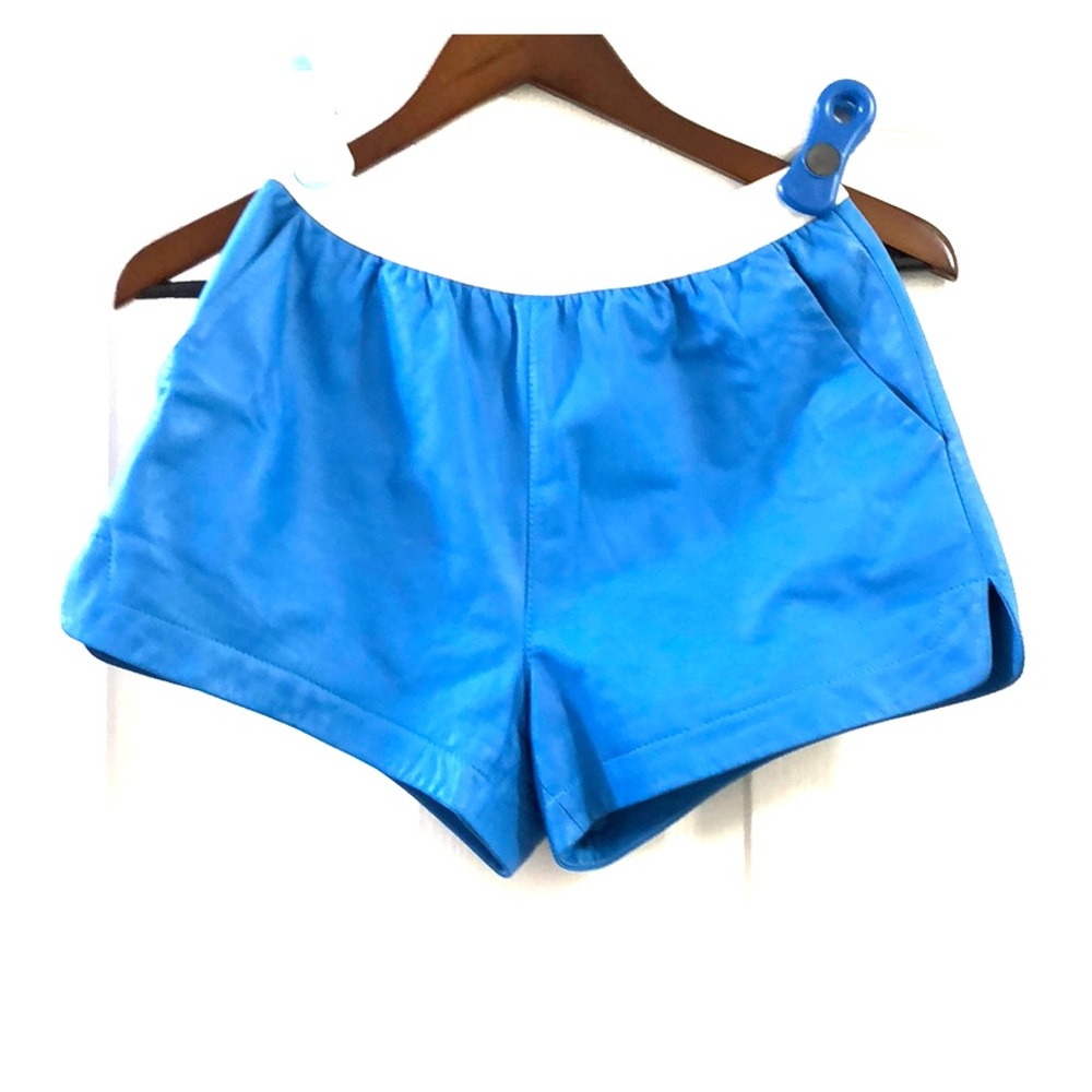 Alexander Wang leather shorts